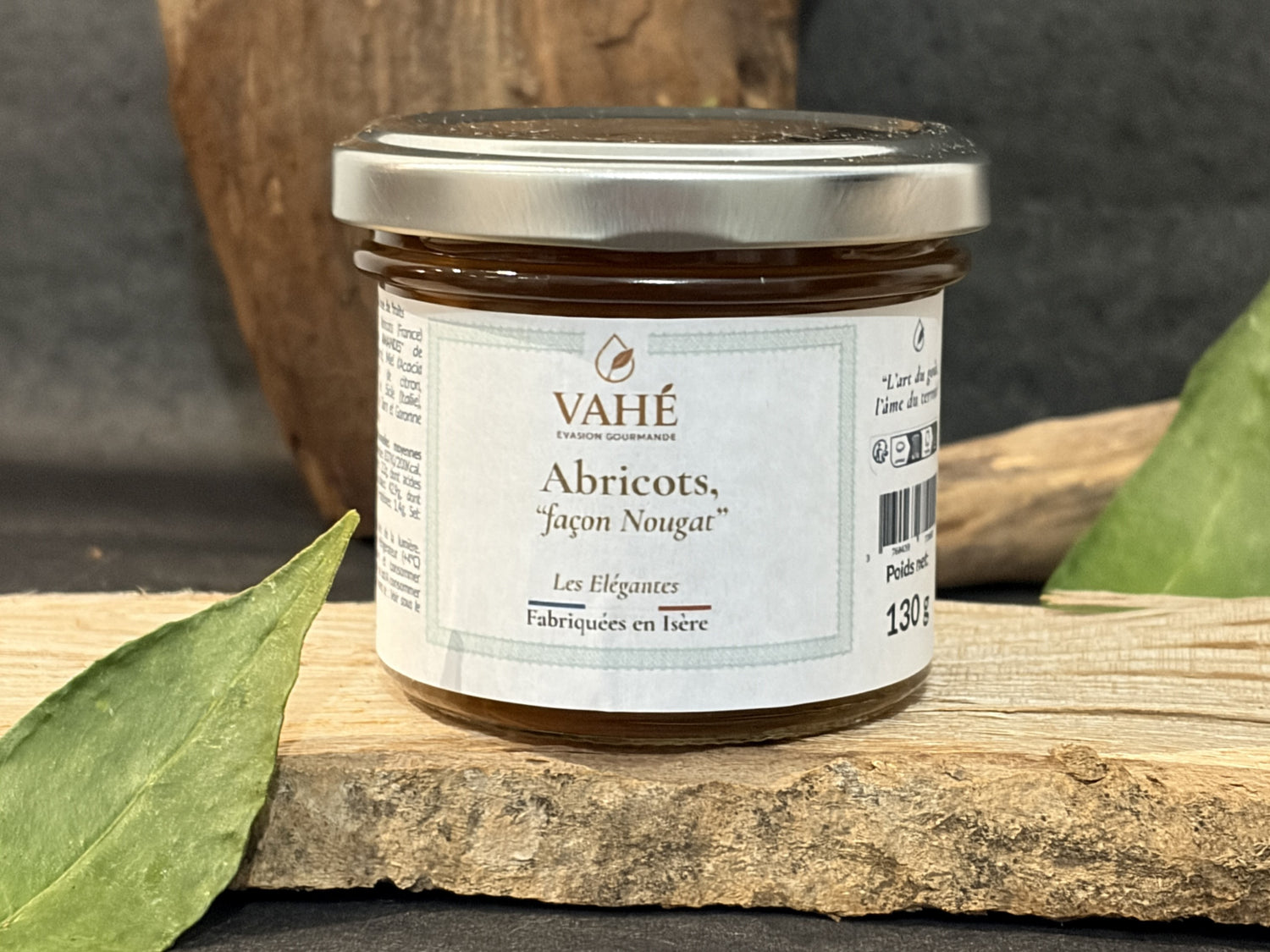Abricots, façon nougat