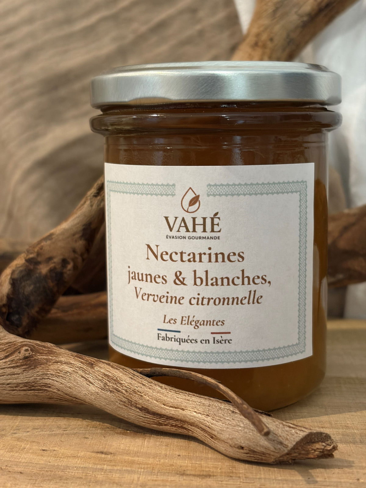Nectarines jaunes & blanches de la Drôme, Verveine Citronnelle