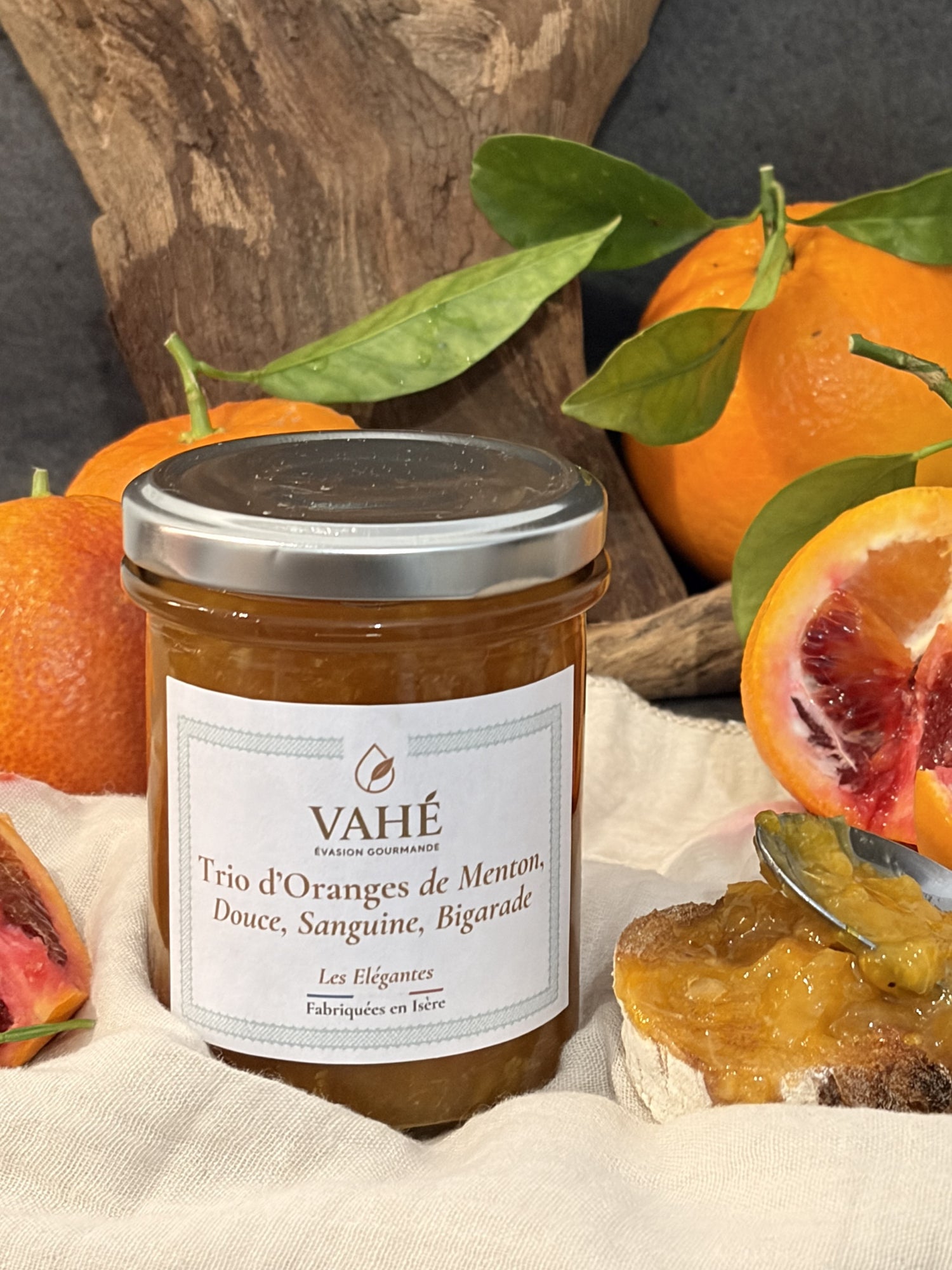 Trio d'oranges de Menton (orange douce, bigarade, sanguine)