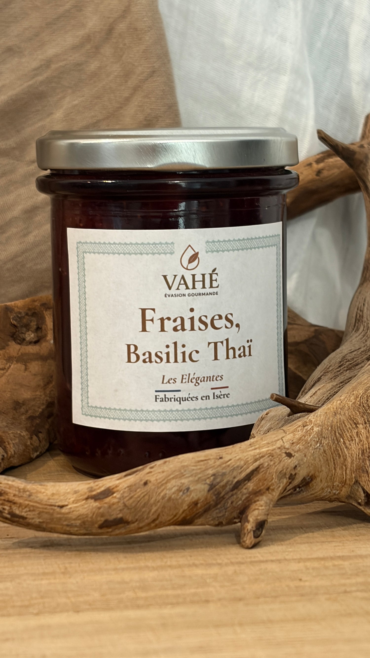 Fraises de l'Isère et de la Haute Loire, Basilic Thai